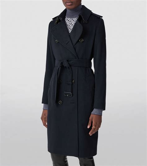 burberry wool cashmere military coat|Burberry cashmere kensington trench coat.